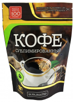 Кофе натур.раств. сублимированный 100гр ZIP пакет