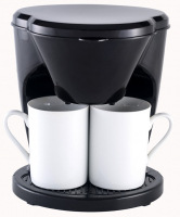 Кофеварка с двумя чашками электрическая CM06